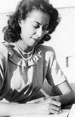 Simin Daneshvar, Iran's first female novelist and short story writer.
