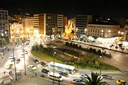 Omonia Square, located in the heart of the city, is regarded as the transportation centre of Athens.