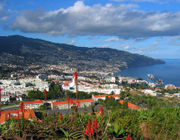 Funchal, Madeira - tourism is an important economic activity in the Portuguese island of Madeira.