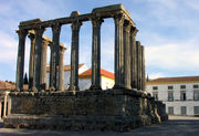 Roman temple, Évora.