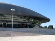 Pavilhão Atlântico (Atlantic Pavilion), an indoor sports venue and concert hall in Lisbon.