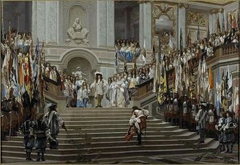 Reception of Le Grand Condé at Versailles, by Jean-Léon Gérôme (1878)