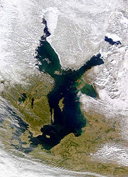 Baltic Sea in winter