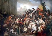 Episode of the Belgian Revolution of 1830, Wappers (1834)