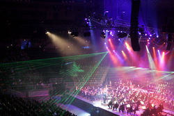 Lighting at the 2005 Classical Spectacular Concert