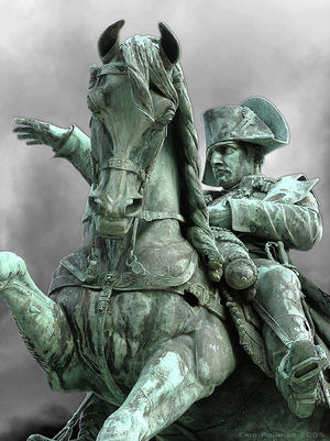 Equestrian Statue of Napoleon at Cherbourg