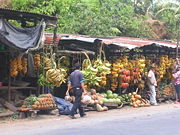 Fruit Market on the Road