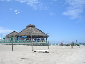 Tela is a popular beach destination for Hondurans on holidays