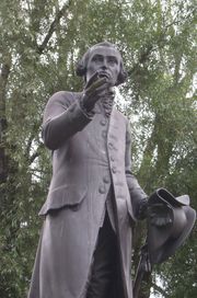 Statue of Immanuel Kant in Kaliningrad, Russia