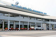 Wattay International Airport in Vientiane.