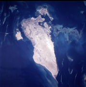 Bahrain from space