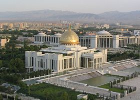 Turkmenbashi Palace in Ashgabat