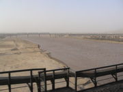 Sediment in the Yellow River.