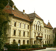 The Government building in Vaduz.