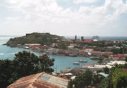 The capital St. George's, Grenada