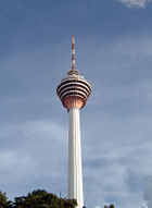 The Kuala Lumpur Tower enhances communication quality within Kuala Lumpur and the Klang Valley.