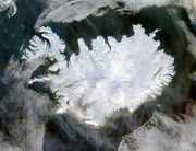 Iceland, as seen from space on January 29, 2004. Source: NASA