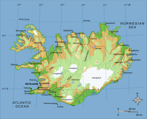 Image:Map of Iceland.svg