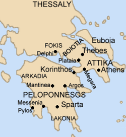Mainland Ancient Greece.