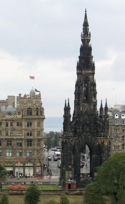 The Scott Monument, EdinburghAlternative View