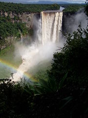Kaieteur Falls in central Guyana