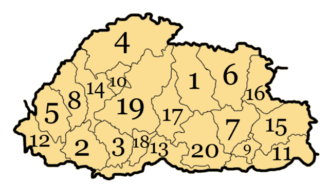 Image:Bhutan-divisions-numbered.png