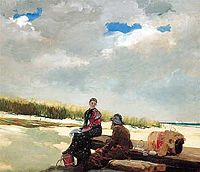 Cloud Shadows. by Winslow Homer 1890.