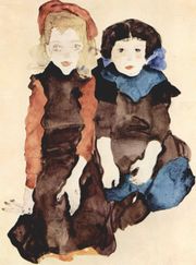 Mädchen, Egon Schiele 1911