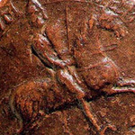 The seal of William I, or Guillaume le Lion as he became known. His title among the native Scots was probably Uilleam Garbh (i.e. "William the Rough").