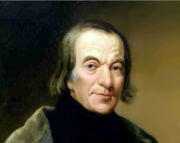 Portrait of Robert Owen (1771 - 1858) by John Cranch, 1845.