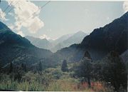 Ala Archa gorge near Bishkek