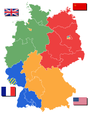 Occupied Germany in 1945