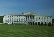 Parliament Buildings, seat of the present Northern Ireland Assembly.