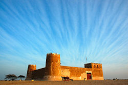 Zubara fort, in northeastern Qatar