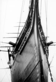 Bow of the Cutty Sark