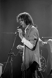 Neil Young in Austin, Texas on November 9, 1976