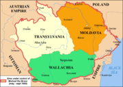 Moldavia, Wallachia and Transylvania at the end of the 16th century