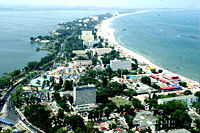 Mamaia, at the Black Sea shore