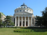 Romanian Athenaeum in Bucharest was opened in 1888