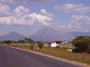Nicaragua is known as the land of lakes and volcanoes, pictured here are three volcanoes from the Chinandega department, El Chonco, San Cristobal and Casitas