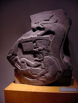 Monument 19 from La Venta is the earliest known representation of a feathered serpent in Mesoamerica.© George & Audrey DeLange, used with permission.