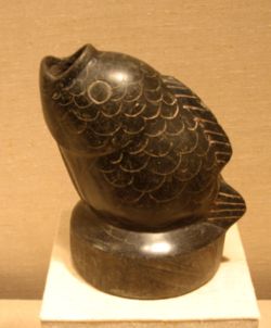 Fish Vessel, 12th–9th century BCE.Height: 6.5 inches (16.5 cm).