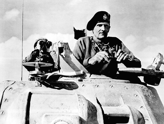 Image:Montgomery watches his tanks move up.jpg