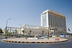 The Four Seasons hotel in Amman, Jordan's capital.