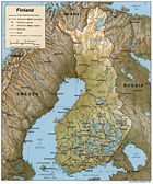 Detailed map of Finland. See also: Atlas of Finland