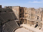 Roman theatre in Bosra.