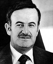 Hafez al-Assad, former president of Syria.