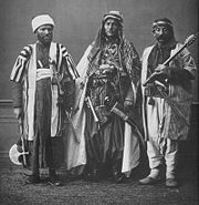 Three Syrian men, 1873.