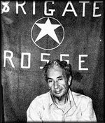 Aldo Moro, photographed during his kidnapping by the Red Brigades