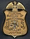 The badge of an FBI Special Agent